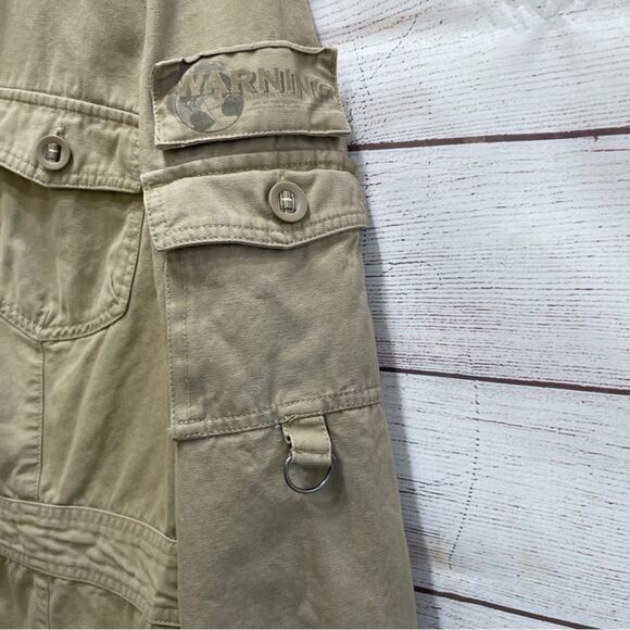 COLUMBIA UTILITY FIELD JACKET IN KHAKI - Picture 4 of 9